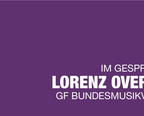 Lorenz Overbeck im Gespräch mit Katarina Peranic