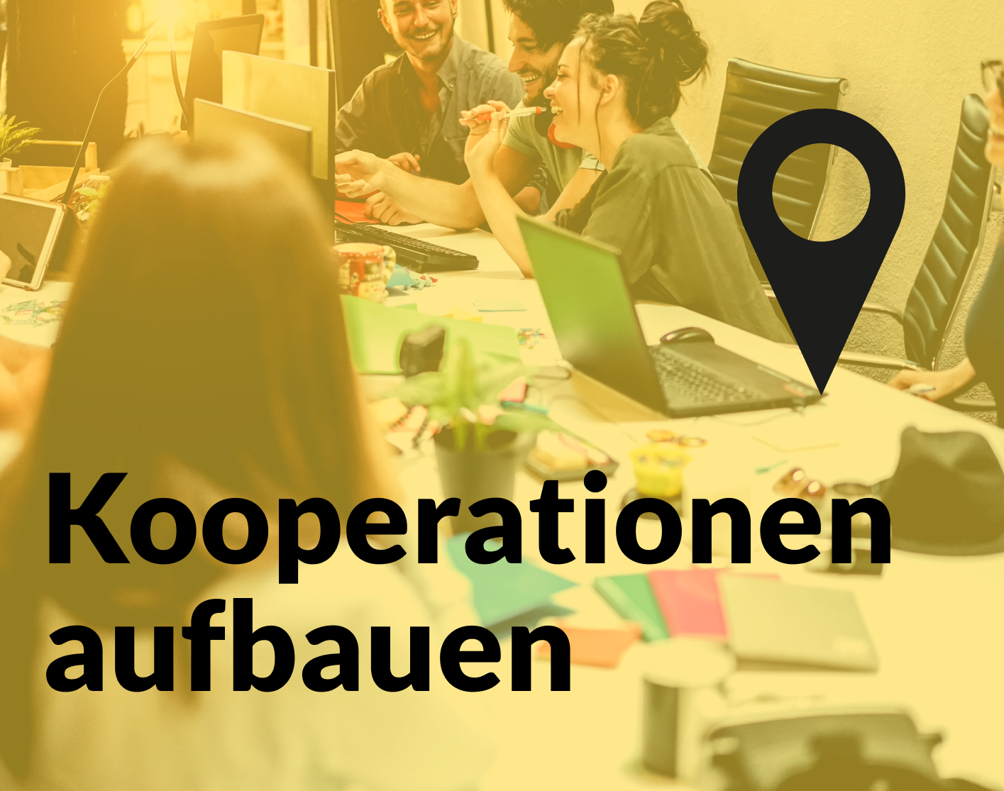 Symbolbild Kooperationen aufbauen